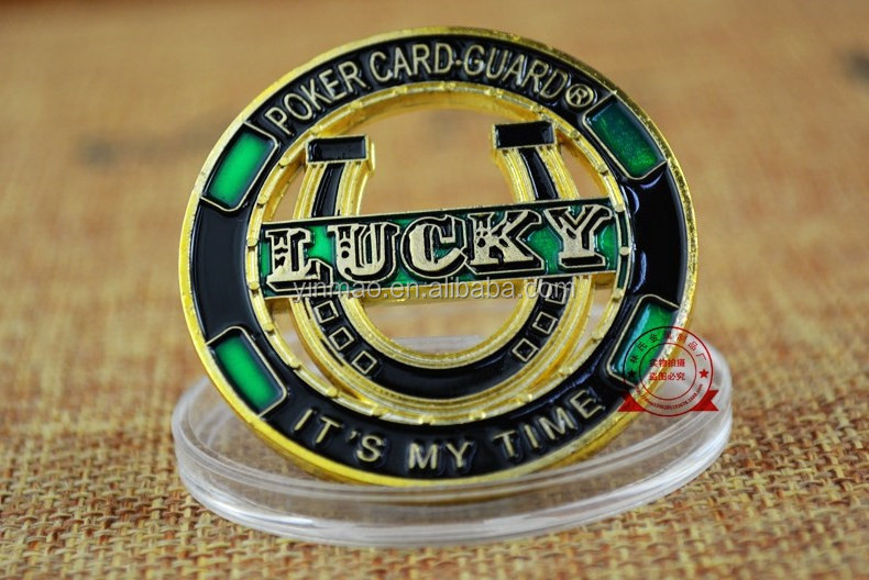 Poker Card Guard Coin, Lucky Coins