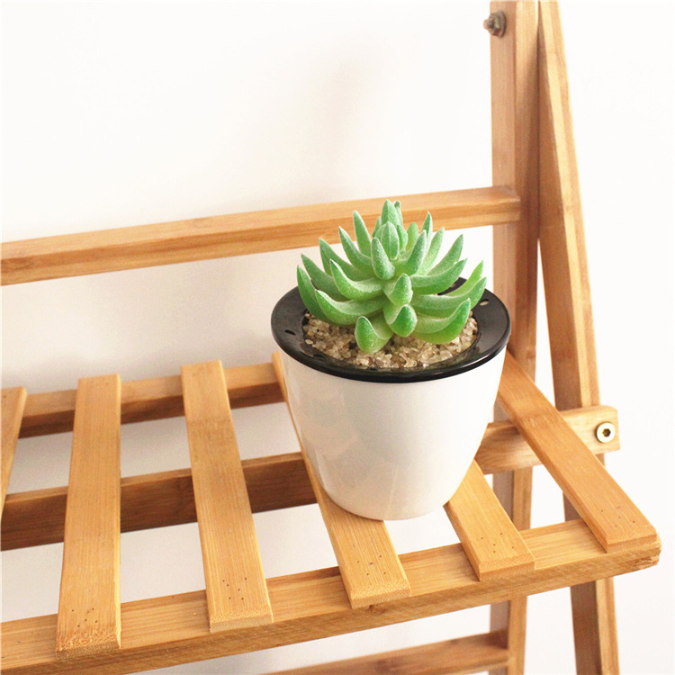 High quality Artificial mini Succulents potted with plastic pot for Outdoor Balcony decoration