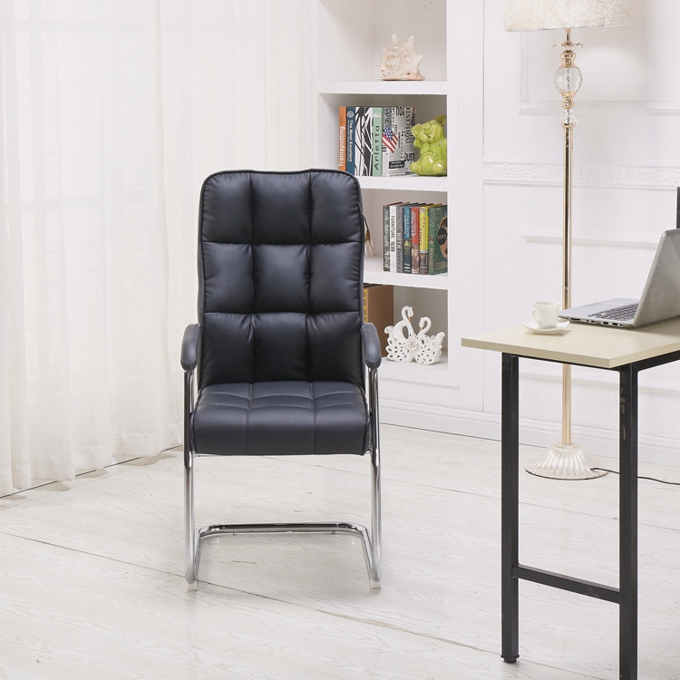 Best black lane furniture no wheels leather captains chairman office chair with fixed base