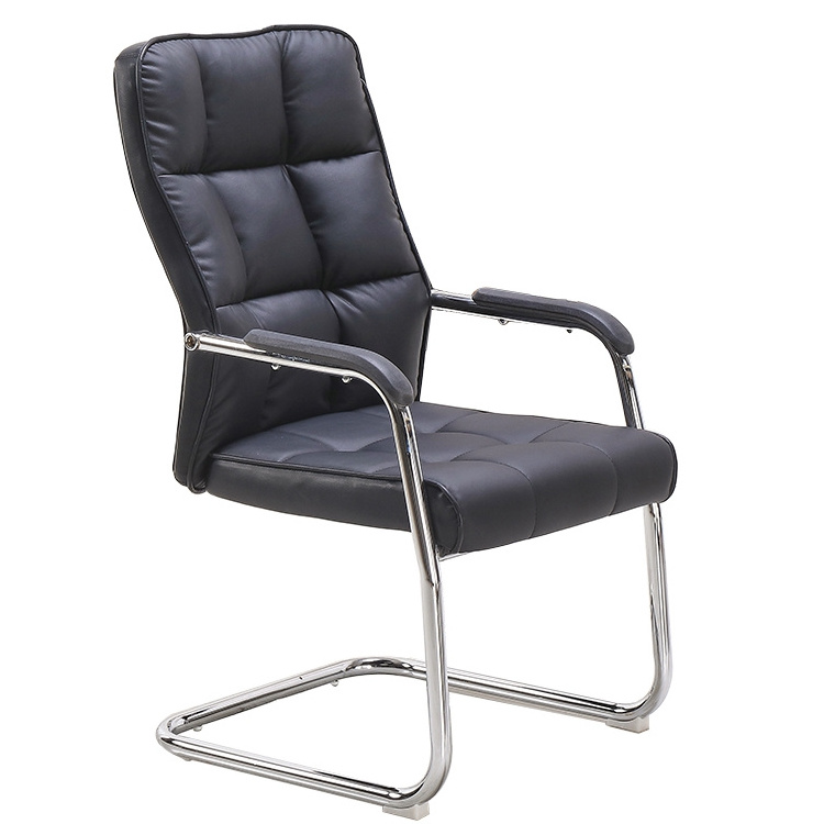 Best black lane furniture no wheels leather captains chairman office chair with fixed base