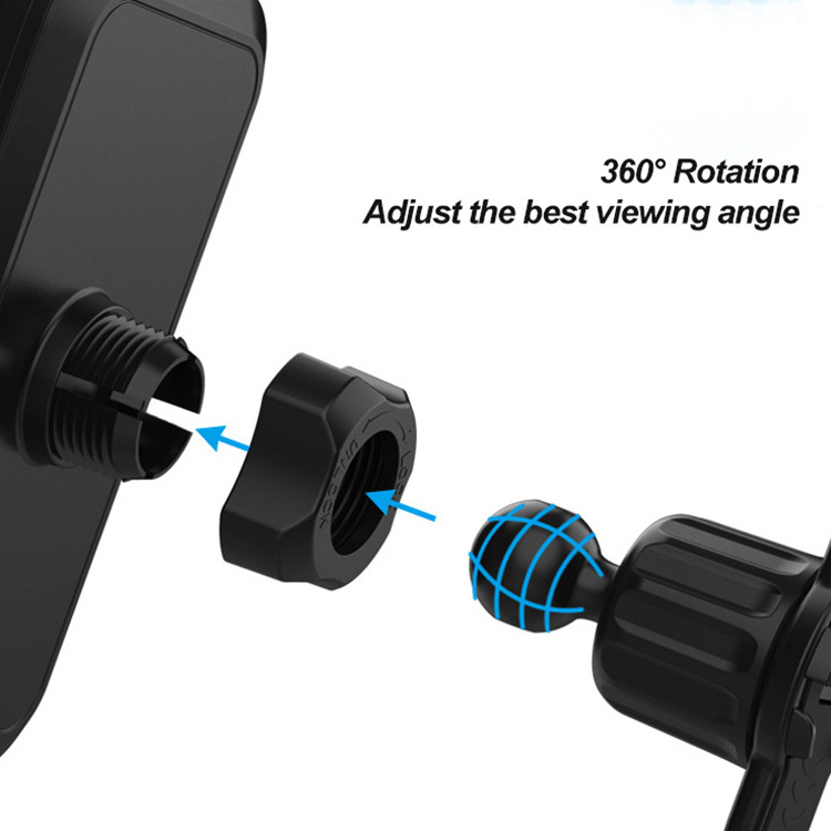 Anti-shake Adjustable Clip Air Vent Cellphone Cradle Stand Mobile Phone Holder For Car