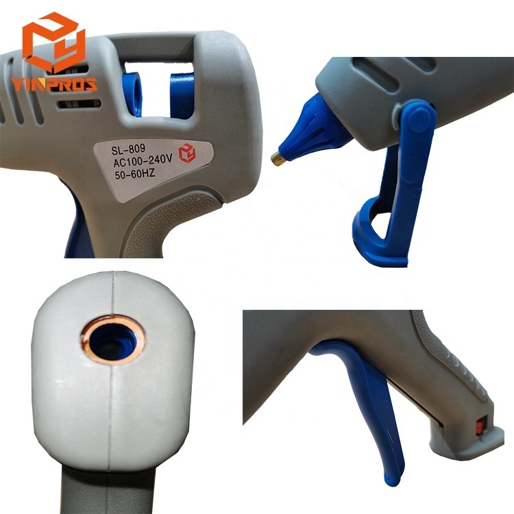 power tools high temperature glue gun 400W heavy duty  anti drip hot melt glue gun for packing industry