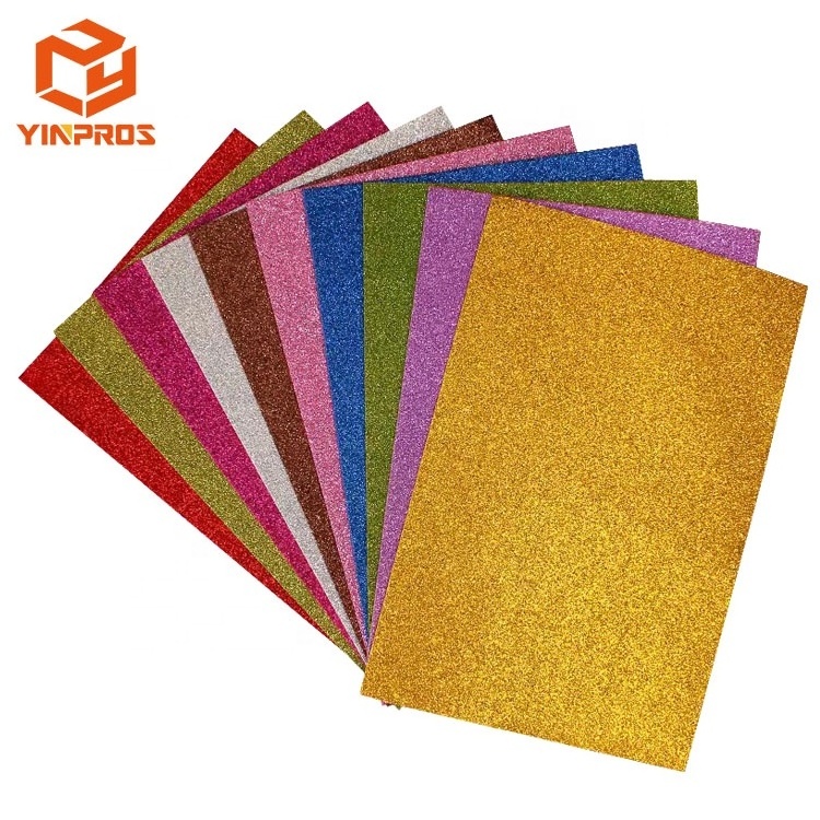 40x60cm large size glitter EVA foam sheets for DIY craft handwork decoration making