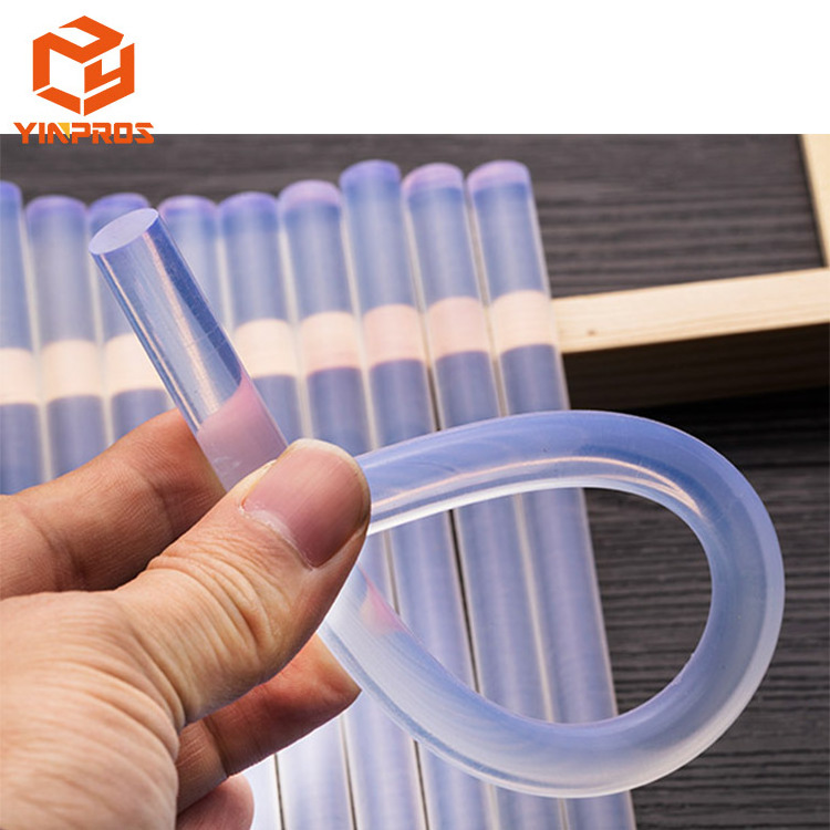 Glue gun and Sticks Factory High Quality Hot Glue Sticks 11mm Clear Transparent Hot Melt Silicone Glue Stick