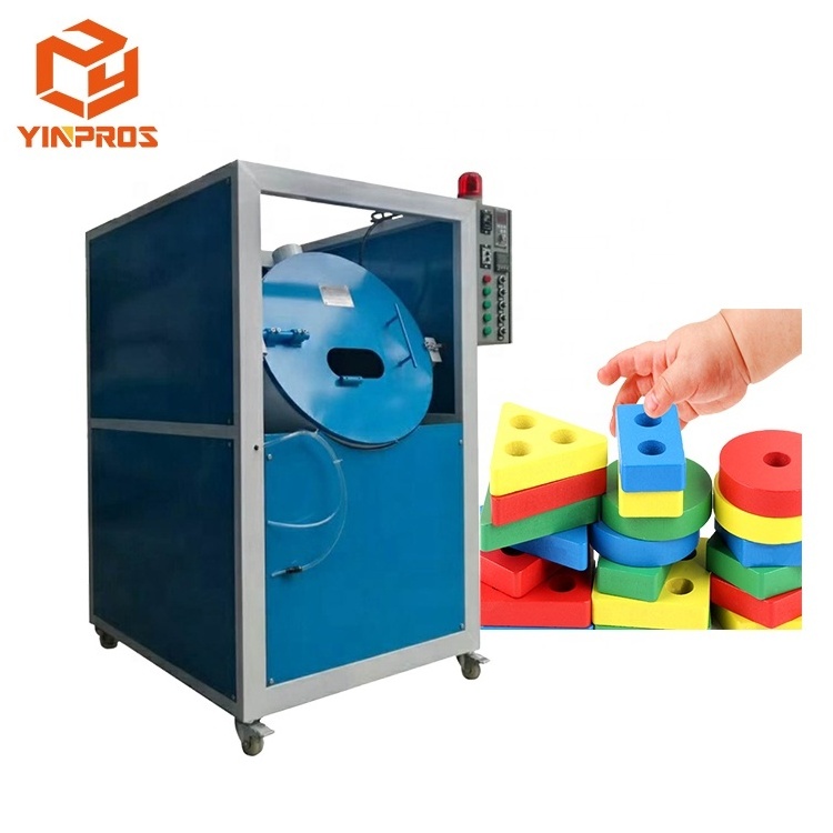 woodworking machinery wooden toys beads paint spray automatic drum painting machine