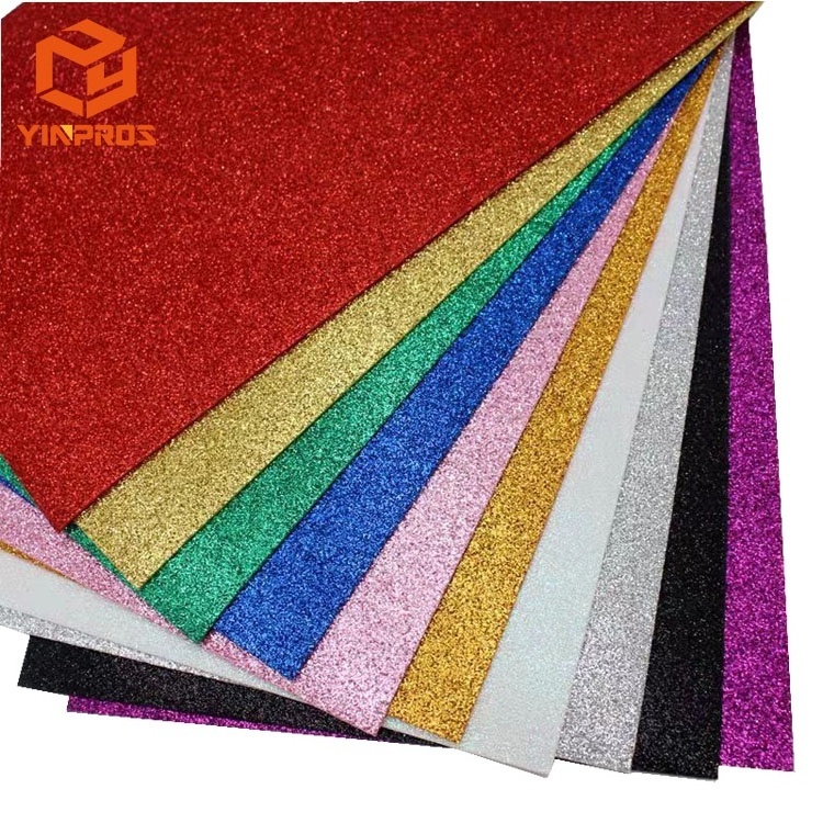 40x60cm large size glitter EVA foam sheets for DIY craft handwork decoration making