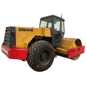 Second Hand Dynapac CA30D Vibratory Smooth Drum Road Roller 3 Ton In Good Condition For Sale