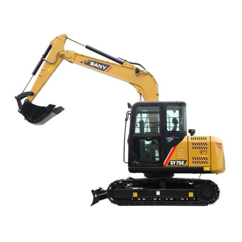 used excavator sany sy75c used excavator 7.5 ton used mini excavator sany sy 75 for sale