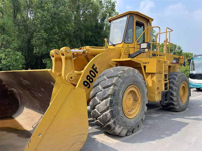 Used CAT 980F Front Wheel Loader caterpillar Good Performance Cheap America CAT 966G 966H Large Capacity for Sale