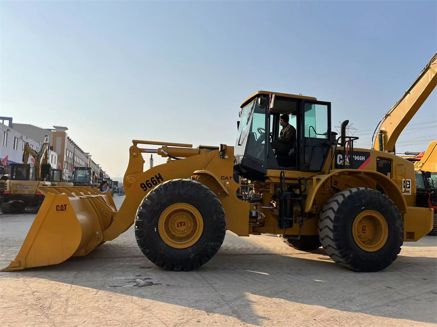 Used CAT 966H Wheel Loader Caterpillar 966H Good Condition America Brand 966F 966G Large Capacity Weight 24Tons Cheap for Sale