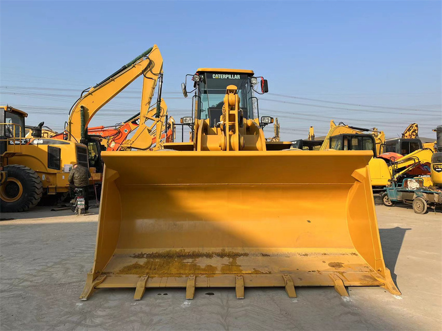 Used CAT 966H Wheel Loader Caterpillar 966H Good Condition America Brand 966F 966G Large Capacity Weight 24Tons Cheap for Sale