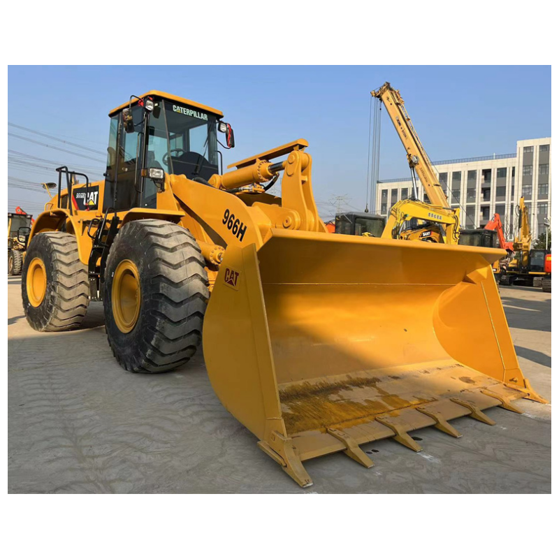 Used CAT 966H Wheel Loader Caterpillar 966H Good Condition America Brand 966F 966G Large Capacity Weight 24Tons Cheap for Sale