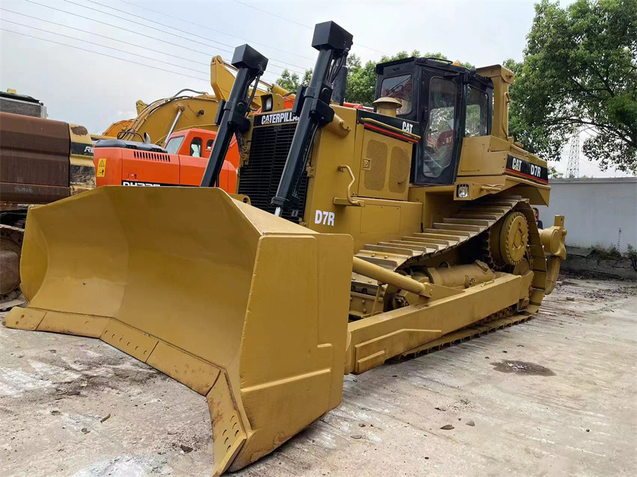 Used heavy equipment 25 ton cat dozer crawler caterpillar D7R used dozers used bulldozers