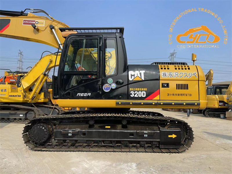 Excavadora CAT 320D usada barata con motor 3066, excavadora Cat 320d 320 315d de 20 toneladas en buenas condiciones a la venta