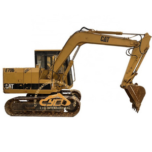 Used CAT mini small excavator caterpillar E70B used caterpillar mini excavator for sale