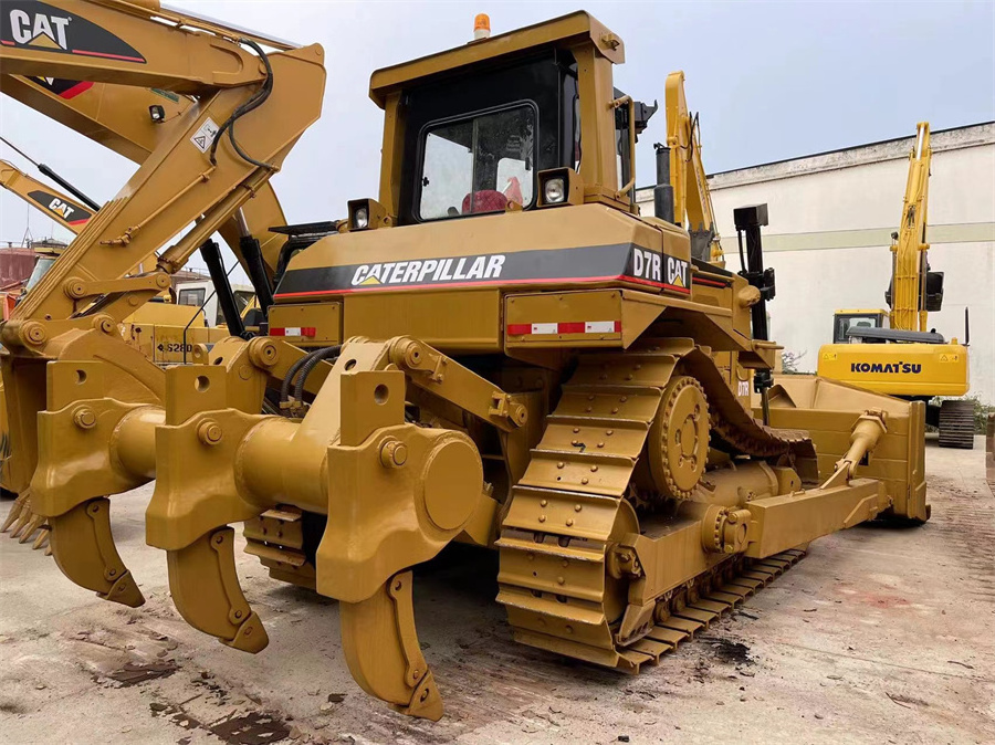 Used heavy equipment 25 ton cat dozer crawler caterpillar D7R used dozers used bulldozers