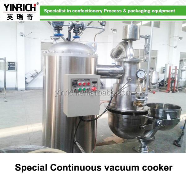 LX400 Continuous Vacuum cooker for hard boiled candy