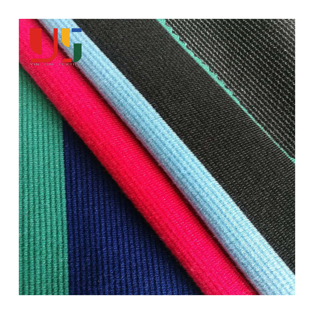 new style 97 polyester 3 elastane knit roma fabric with low price