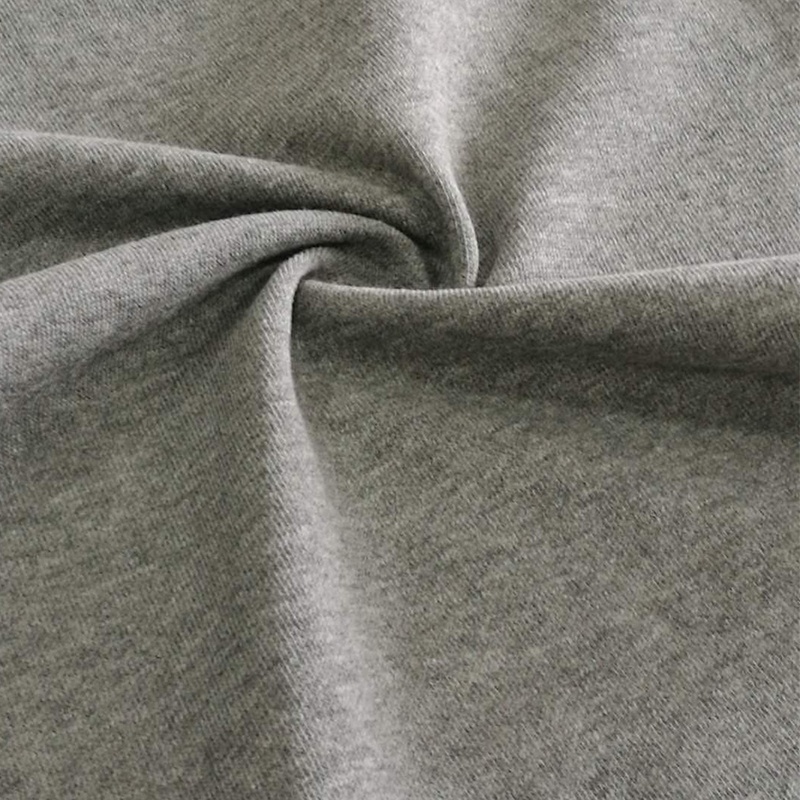 Stretch Terry Cloth 60 Cotton 40 Polyester Knitted Fleece Fabric