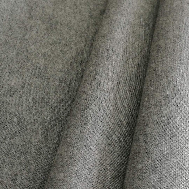 Stretch Terry Cloth 60 Cotton 40 Polyester Knitted Fleece Fabric