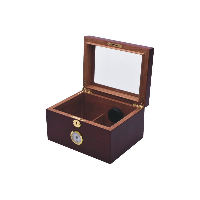 Modern handmade wooden cigar case humidor box