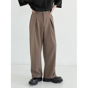 custom wholesale plus size men's baggy work chino khaki pants