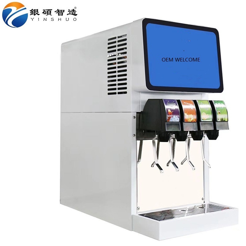 CE Certificated Cold Drink Pepsi Cola Soda Water Beverage Carbonated Soft Sparkling Drink Dispenser Machine