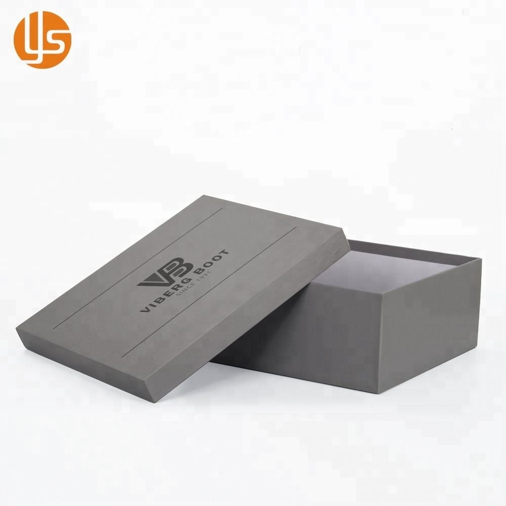 Manufacturer Luxury Unique Fashional Cardboard Packaging Bulk Custom wholesale giant Shoe Box with Logo