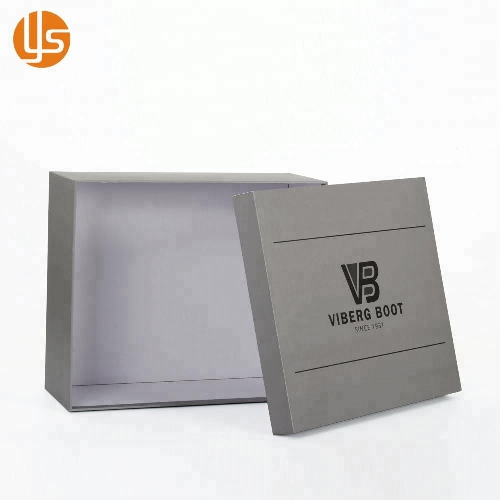 Manufacturer Luxury Unique Fashional Cardboard Packaging Bulk Custom wholesale giant Shoe Box with Logo