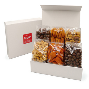 Custom Printed Cardboard Food Box Dry Fruit Nuts Empty Gift Packaging Boxes for Nuts