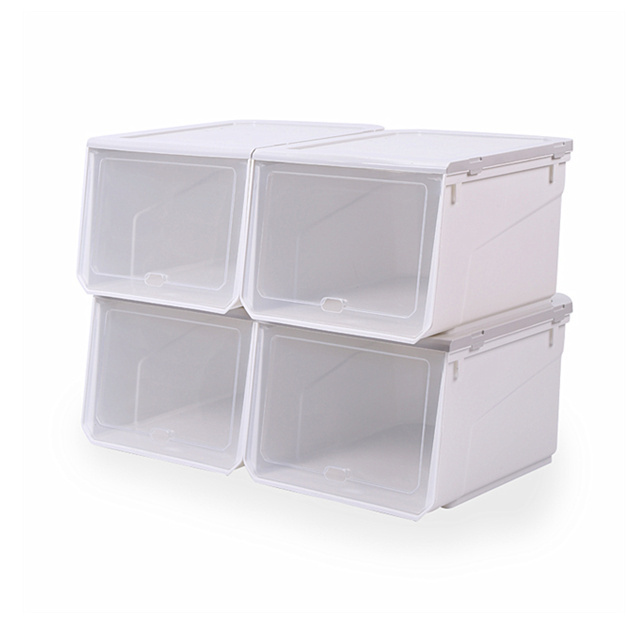 Drawer Storage Plastic Supbro Leather Sneaker Container Mini Shoe Box Shoe Box