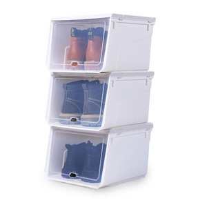 Wholesale Cheap Clear Shoe Small Plastic Shoes Cabinet Box