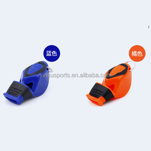 MAICCA  Pro Sports Soccer Referee ABS Referee Whistle with rope suction card packing Outdoor survival whistle