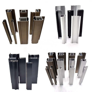 Custom 6000 Series Aluminum Extrusion Profiles Powder Coating Anodized Window Door Aluminum Profiles