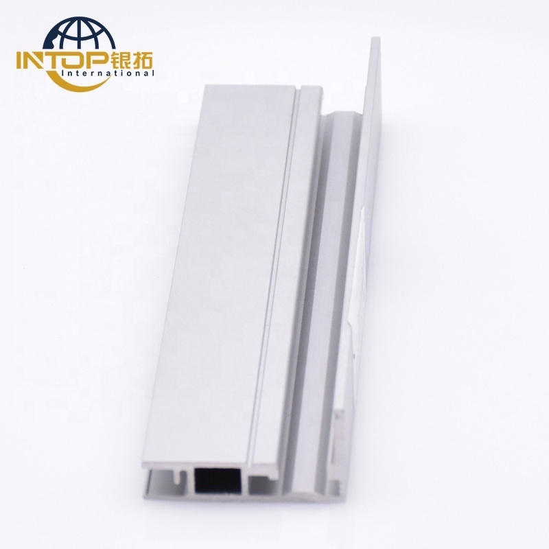 Profile Aluminum Anodized Silver Solar Frame Bracket Aluminum Solar Panel Frame