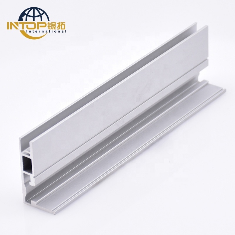 Profile Aluminum Anodized Silver Solar Frame Bracket Aluminum Solar Panel Frame