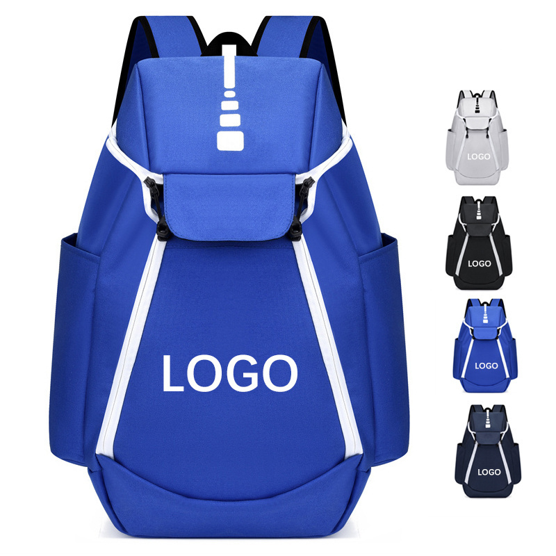 Custom outdoor basketball backpack casual sports Gym Training lightweight travel school bags Youth soccer Football team backpack