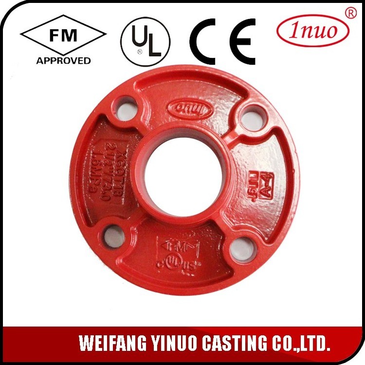 Ductile Iron Adapter Flange with FM-UL-CE Approval Adaptor Flange for Fire Fighting/Water System