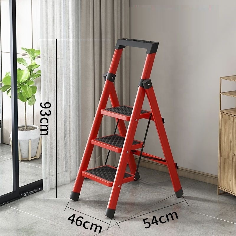 Household Folding Ladder Thickened Herringbone Ladder Multifunctional Escalator Expansion Ladder