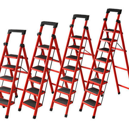 Household Folding Ladder Thickened Herringbone Ladder Multifunctional Escalator Expansion Ladder