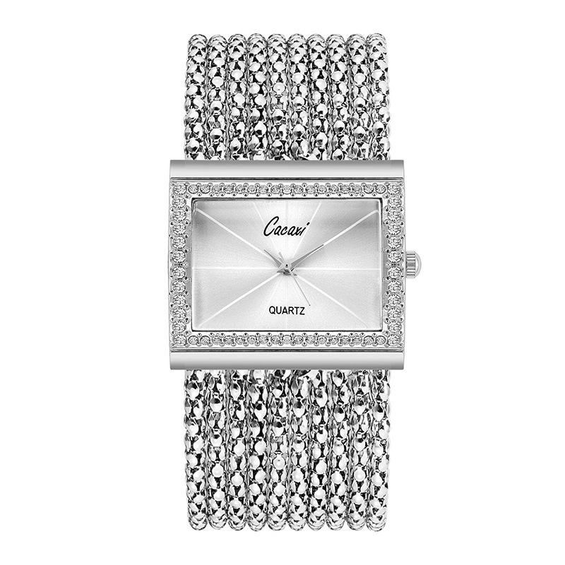 Cacaxi-A010 New Women's Square Bracelet Fashion Leisure Sports Quartz Watch