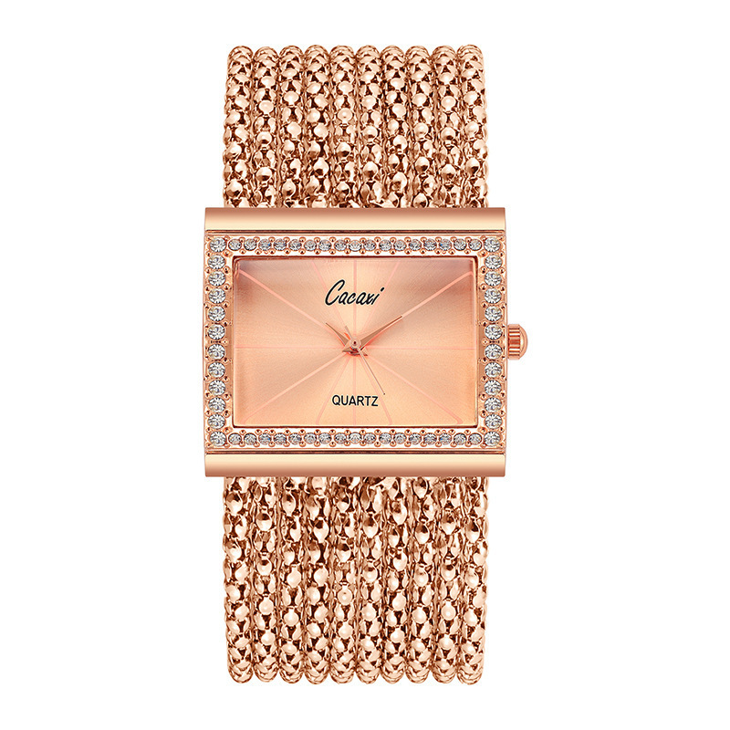 Cacaxi-A010 New Women's Square Bracelet Fashion Leisure Sports Quartz Watch