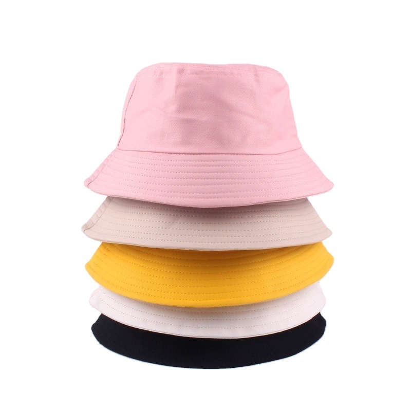 Wholesale Price Custom Printed Logo Bucket Hat Outdoor Cotton Fashion Basin Bucket Hat Embroidery Popular Beach Travel Bucket