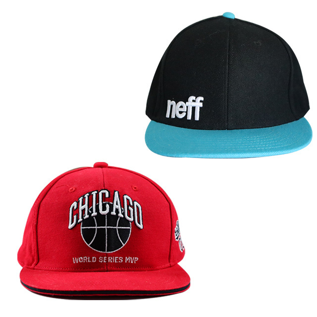 High Quality Snapback Custom Flip Up Brim Hat Custom Snapback  Hats Wholesale