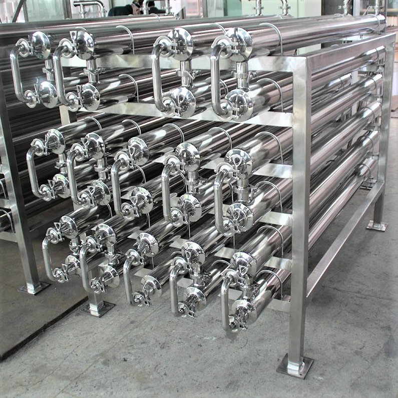 Ss316l Pipe In Shell & Sip Stainless Steel Condenser Double Tube Heat Exchanger