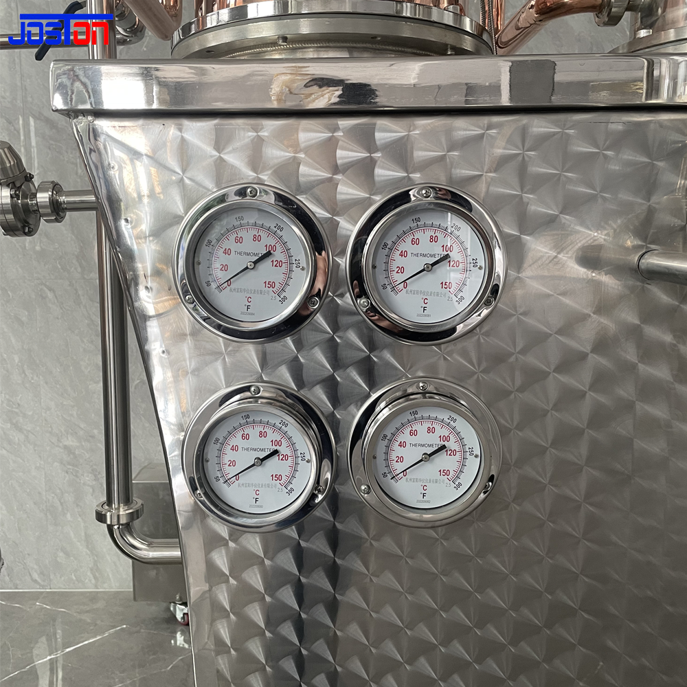 Stainless Steel copper glass distiller still distilling column other beverage wine machine distillery distillery equipment