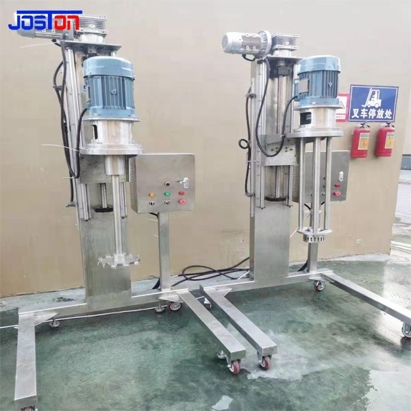 JOSTON Chemical Production Machine Conical Emulsifier Food Mixer Homogenizer System High Shear Mixing Motor electric mixer