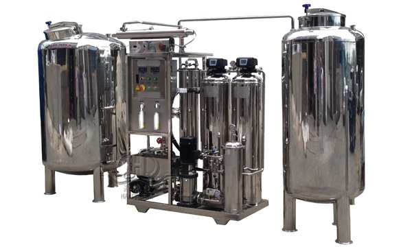 Epoxy Filter Machine Press Filtration Hepa Ion Exchange Purifier Tank Pure Water 300L Resin Filter Machine Water Desalination