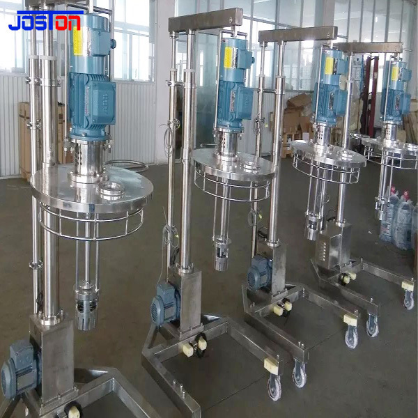 JOSTON Chemical Production Machine Conical Emulsifier Food Mixer Homogenizer System High Shear Mixing Motor electric mixer