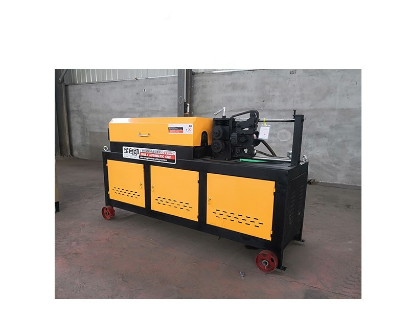 Hyperbolic steel pipe straightening machine/Automatic steel pipe straightening and cutting machine